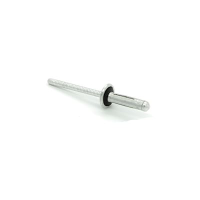 6mm x 12mm Dome Rivets (ISO 15983A) - 18-8 / 304 Stainless Steel:  Accu.co.uk: Hardware