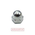 DIN 1587 Cap Nuts M33 Class A4-70 PLAIN Stainless METRIC