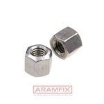 DIN 6330 Locknuts All Metal M8 Class A4 PLAIN Stainless METRIC