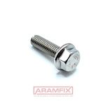 DIN 6921 Hex Bolt Flanged M10x30mm Class A2 PLAIN Stainless METRIC Full Hex