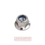 DIN 6926 Flange Locknuts M4 Class A2 PLAIN Stainless METRIC