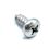 DIN 7981C Tapping Screw for Metal 4.8x19mm Class A4 PLAIN Stainless Phillips Full Rounded