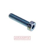 DIN 7984 Socket Head Screw Low-Profile M36x190mm Grade 8.8 Zinc Plated Hex METRIC Partially Rounded