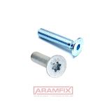 DIN 7991 Flat Head Countersunk M24x50mm Grade 8.8 Zinc Plated Hex METRIC Full Flat