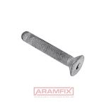 DIN 7991 Flat Head Countersunk M16x100mm Grade 10.9 Zinc-Flake GEOMET 500A Hex METRIC Partially Flat