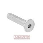 DIN 7991 Flat Head Countersunk M24x80mm Grade 10.9 Zinc-Flake Hex METRIC Full Flat