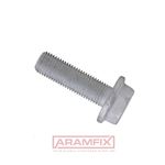 ISO 8102 Hex Bolt Flanged Serrated M16x55mm Grade 10.9 Zinc-Flake GEOMET 500A METRIC Partially Hex