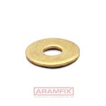 DIN 9021 Washers Flat Washer M6 Brass PLAIN Brass