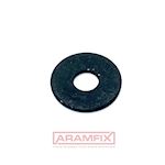 DIN 9021 Washers Flat Washer M8 200 HV Steel Zinc-Flake Black