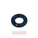 DIN 125A Washers Flat Washer M8 100 HV Steel Zinc-Flake Black