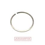 DIN 471 Retaining rings for Shafts 155mm AISI 301 (1.4310) PLAIN Stainless