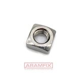 DIN 557 Square Nuts Thin M16 Class A4-80 PLAIN Stainless METRIC Square