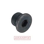 DIN 908 Screw Plug with collar M48-1.50 Grade 5.8 PLAIN Hex METRIC Full Rounded