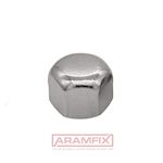 DIN 917 Cap Nuts Low-Profile M30 Class A1 PLAIN Stainless METRIC Hex