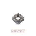 DIN 928 Square Weld Nuts Type B M8 Class 8 Steel PLAIN METRIC Square