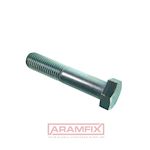 DIN 931 Hex Bolt with Shank M6x110mm Grade 8.8 Zinc Nickel METRIC Partially Hex