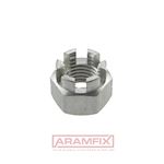 DIN 935-1 Crown Hex Nuts M14 Class A1 PLAIN Stainless METRIC