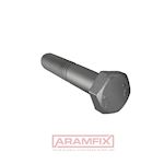 DIN 960 Hex Bolt with Shank M20-1.50x150mm Grade 8.8 Zinc-Flake GEOMET 500A METRIC Partially Hex