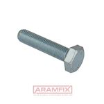 DIN 961 Hex Bolt with Shank M30-2.00x80mm Grade 8.8 Zinc Plated METRIC Full Hex