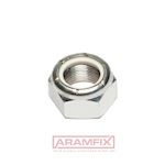 DIN 982 Locknuts Nylon Insert M8 Class A5-70 1.4571 WAXED METRIC Hex