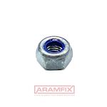 DIN 985 Locknuts Nylon Insert M42 Class 10 Steel HDG [Hot Dip Galvanised] METRIC