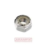 DIN 985 Locknuts Nylon Insert M30 Class A5 1.4571 WAXED METRIC