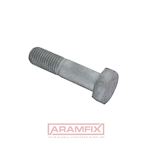 EN 14399-4 HV Structural Bolt K1 CE M16x55mm Grade 8.8 HDG [Hot Dip Galvanised] METRIC Partially Hex