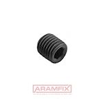 ISO 4026 Set screw Nonmarring Flat Point M14x90mm Grade 12.9 PLAIN METRIC Partially Hex