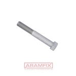 ISO 4027 Set screw High-Hold Cone-Point M8x20mm 45 HV Steel Zinc-Flake GEOMET 500A Hex METRIC Full