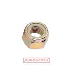 ISO 10511 Locknuts Nylon Insert M20 Class 10 Steel Zinc Cr6+ Yellow Plated METRIC