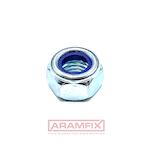 ISO 10511 Locknuts Nylon Insert M12 Class A2 Zinc Plated METRIC