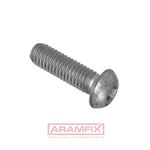 ISO 7380-1 Socket Button Head Screw M16x50mm Grade 10.9 Zinc-Flake GEOMET 500A Hex METRIC Full Button Head