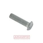 ISO 7380-1 Socket Head Screw Low-Profile M6x16mm Grade 10.9 Zinc-Flake Hex METRIC Full Button Head