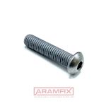 ISO 7380-1 Socket Button Head Screw M3x10mm Class A2 LUBO Lubrication Hex METRIC Full Button Head