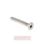 ISO 10642 Flat Head Countersunk M6x25mm Class A2 Gleitmo 625 Hex METRIC Full Flat