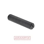 ISO 4766 Set screw Cup-Point M3x8mm Class 14H PLAIN Slotted METRIC Full Flat