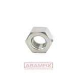 Thin Hex Nuts M8 DUPLEX D6 1.4462 PLAIN Stainless METRIC