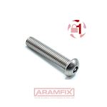 *ISO 7380-1 Pin Hex Security Fastener Pin Hex M5x12mm Class A2 PLAIN Stainless 3 H3 Drive METRIC Full Button Head