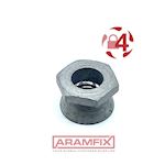 Shear Nut Security Fastener Shear M16 Carbon Steel HDG [Hot Dip Galvanised] METRIC Hex